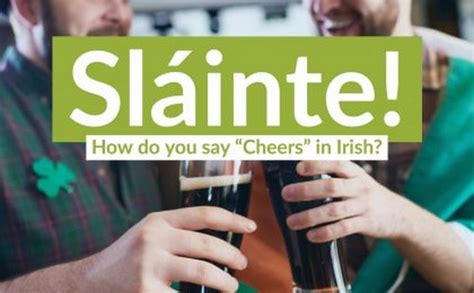 Is Cheers used in Ireland?